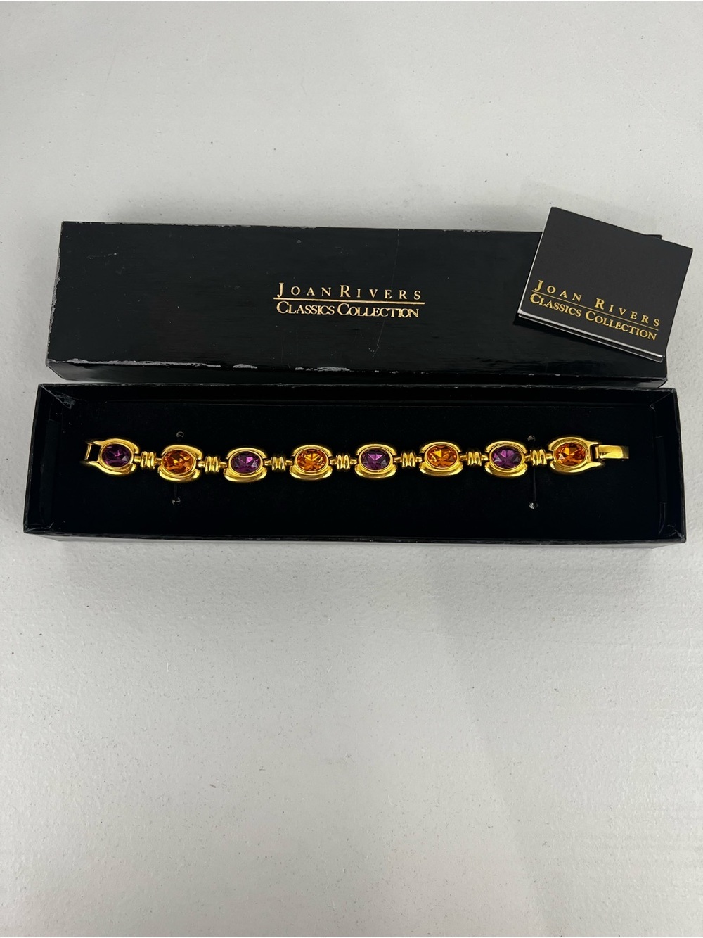 Vintage Joan Rivers Classics Collection Link Bracelet